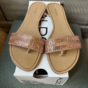 Pink sparkly Aldo cadilinna Sandals